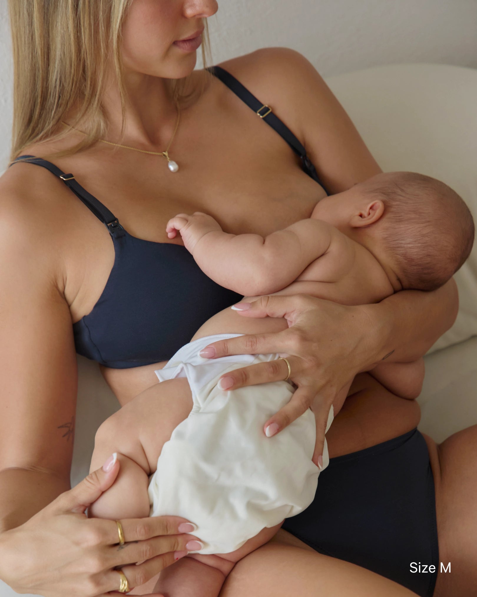 Lounge Nursing Bra - True Navy