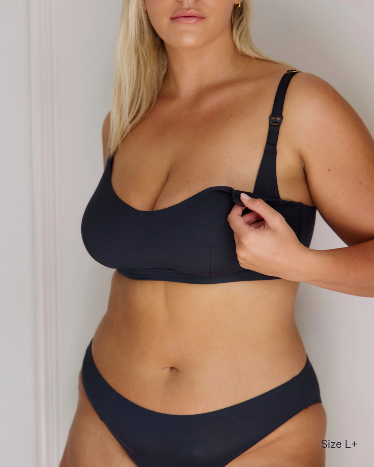 Lounge Nursing Bra - True Navy