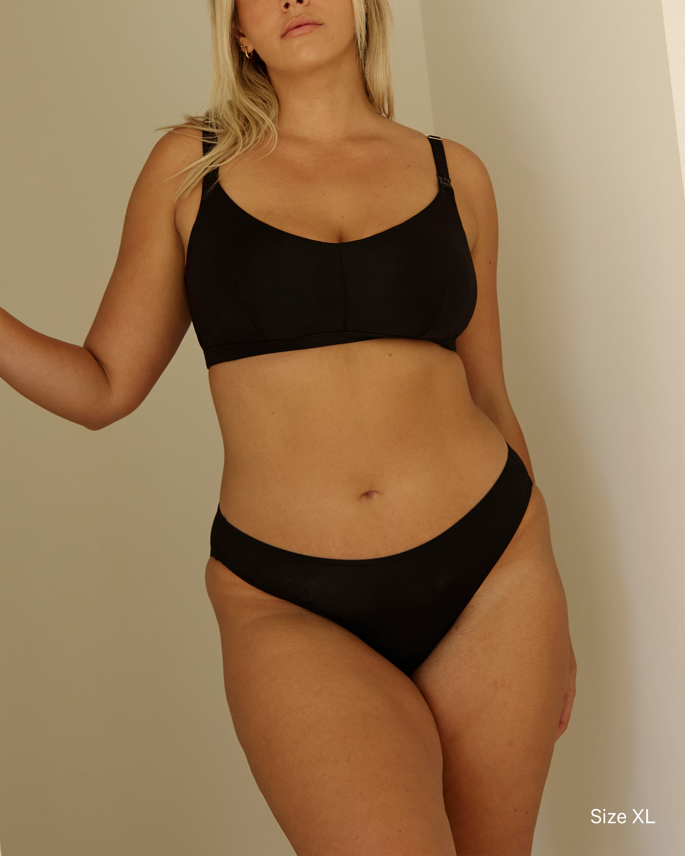The High Leg Brief - Black