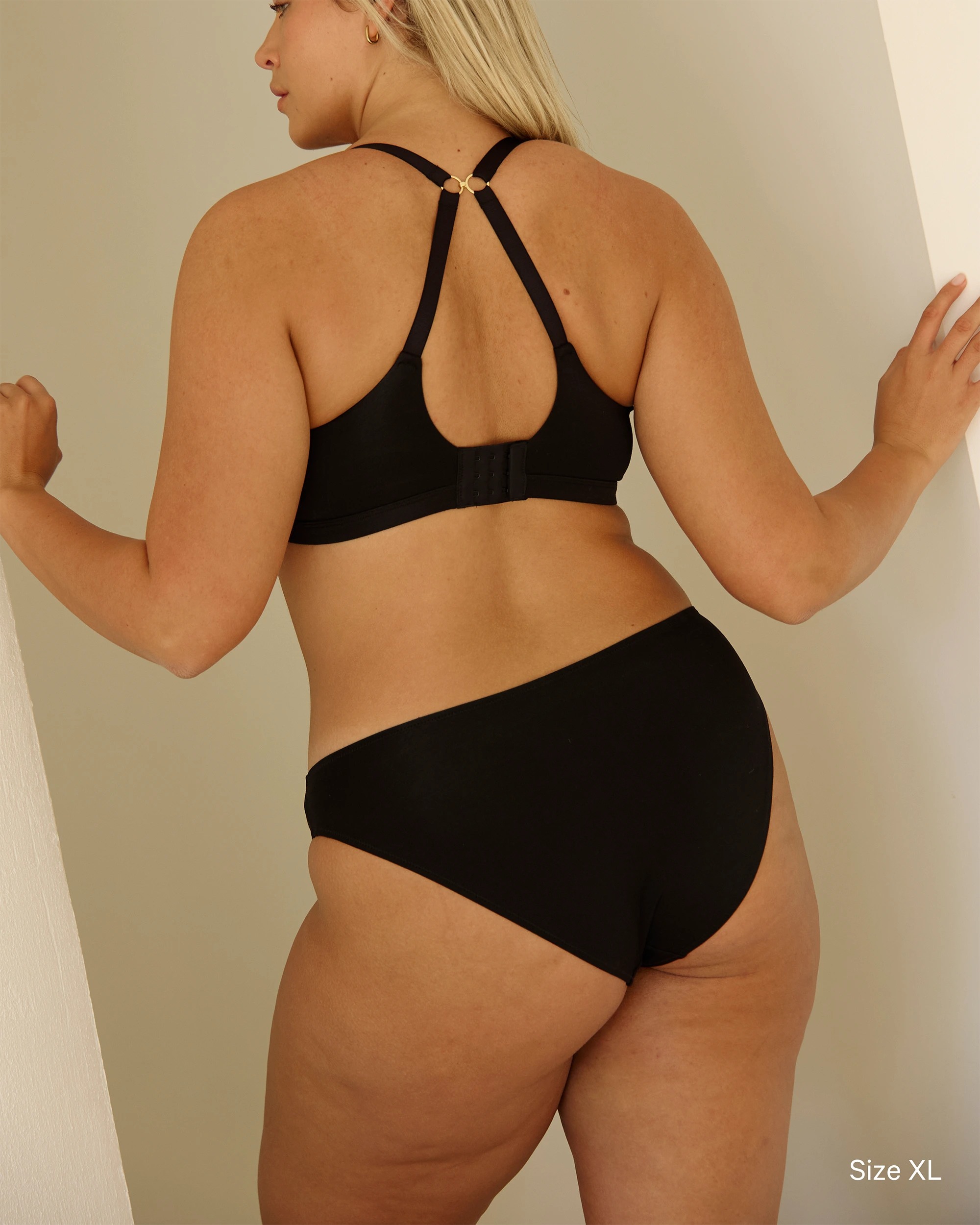 The High Leg Brief - Black