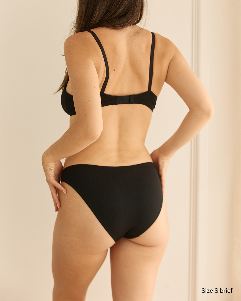 The High Leg Brief (Black)